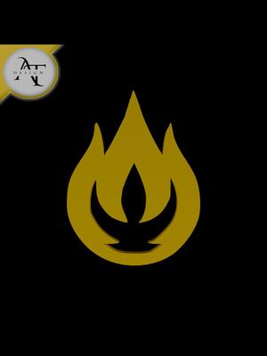 Simple Flame Symbol - 2D Art