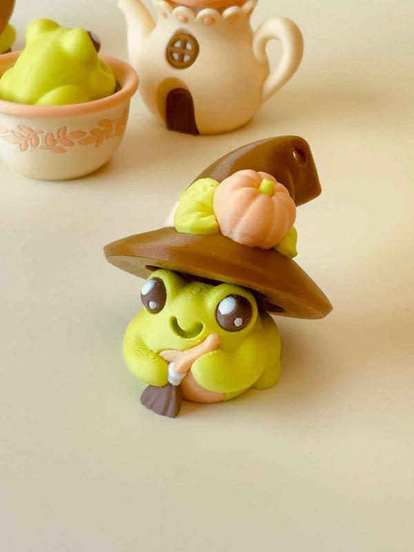 Witch Frog — Fidget Clicker Keychains