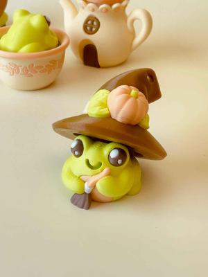 Witch Frog — Fidget Clicker Keychains