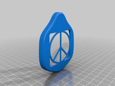 Peace Face Plate for Montana Mask