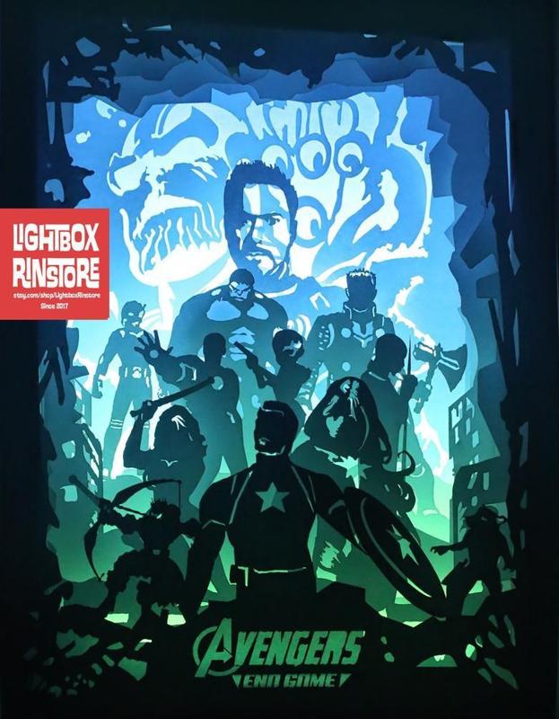 avengers v2 lamp lightbox