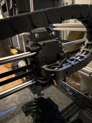 Hypercube Evolution carrige for Prusa MK3S+ Extruder