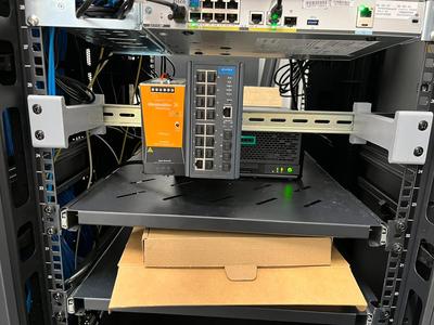 Din Rail To Rackmount Adapter