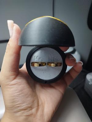 Wedding ring box insert