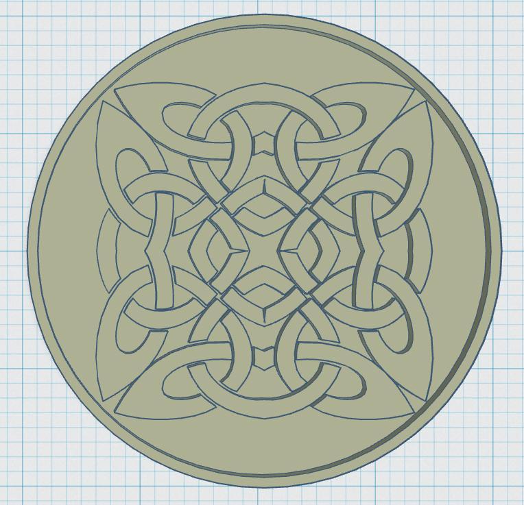Celtic Style Coaster 1