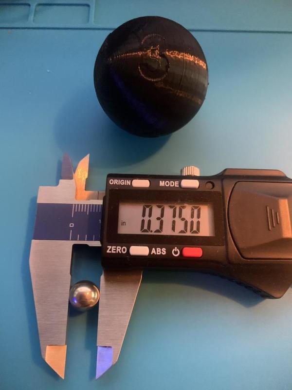 Circular Dice with 6 Sides