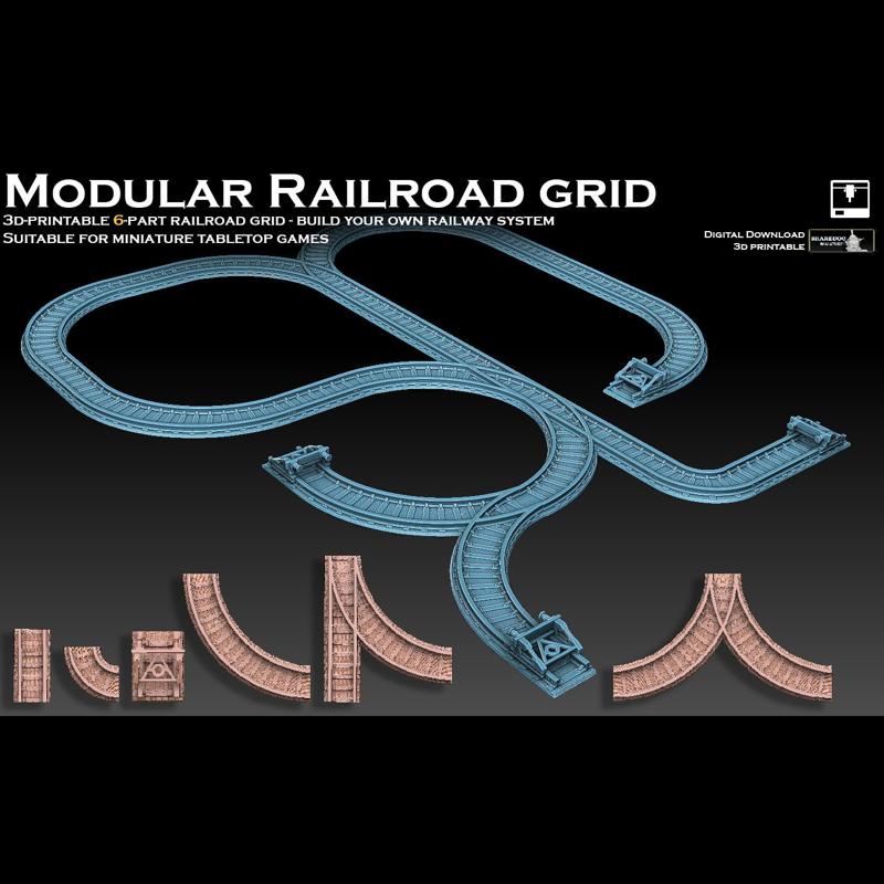Modular Railroad Grid