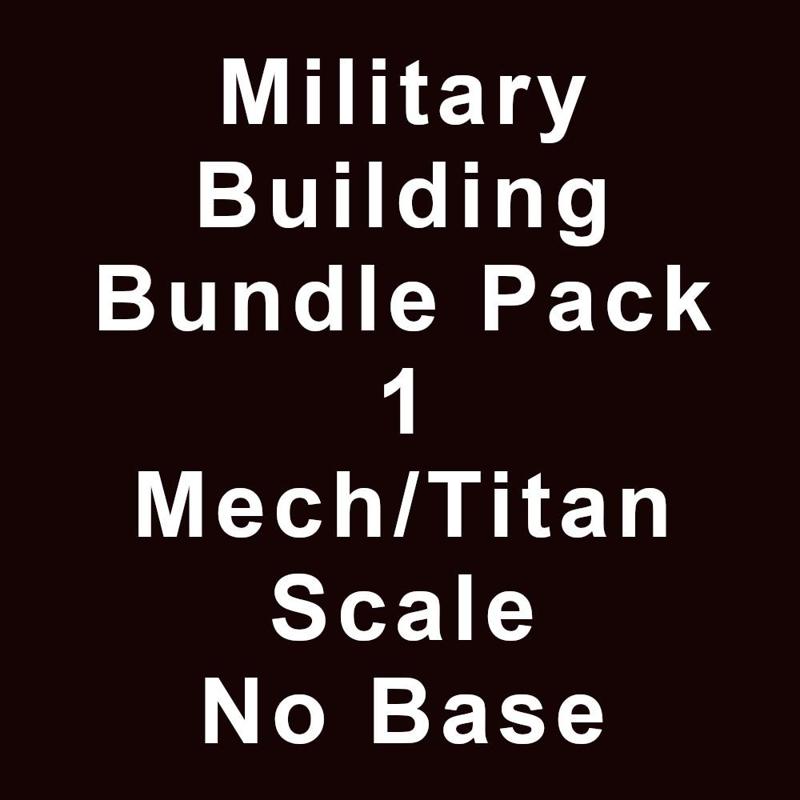 Military Bundle Pack 1 Mech/Titan Scale No Base