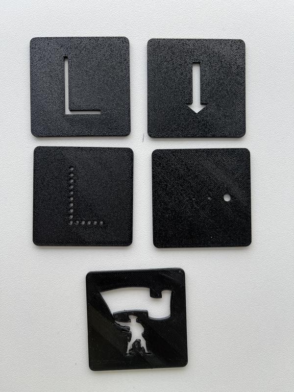 Blenden für eine optische Schiene