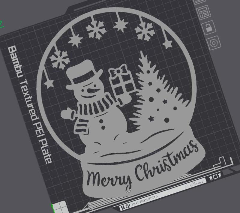 Christmas snowball
