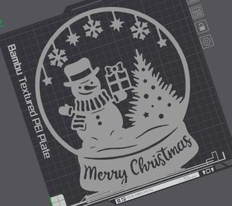Christmas snowball