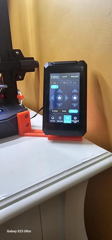 Ender 3 S1 Plus LCD support bracket - Supporto LCD Ender 3 S1 Plus