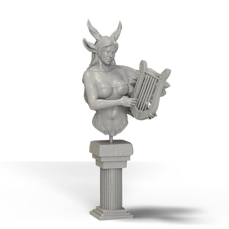 Amphiona Bust - Clothed Version