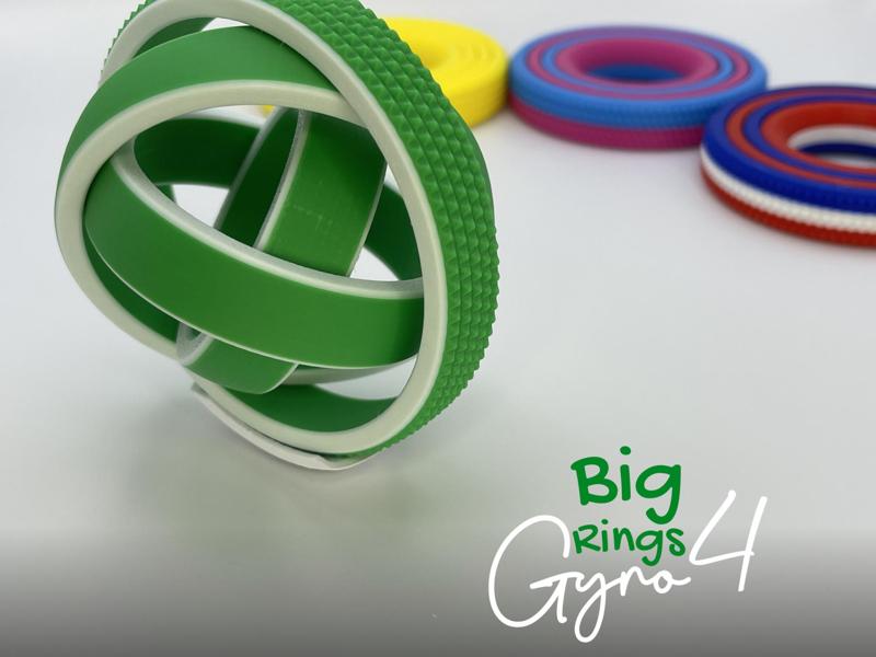 Gyro4 BigRings Fidget Spinner