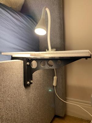 Simple bed side table