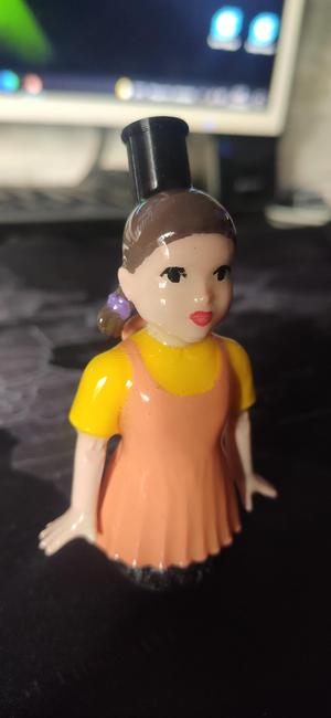Squid Game doll mouthpiece