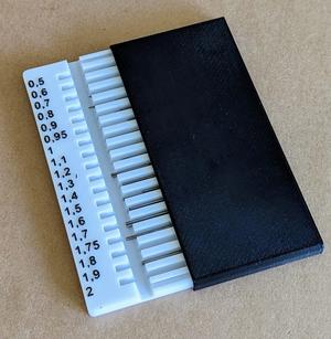 Micro Mini Drill Bit Storage / Mini Bohrer Kiste (Customizable in Fusion 360)