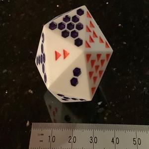 D20 with Pips
