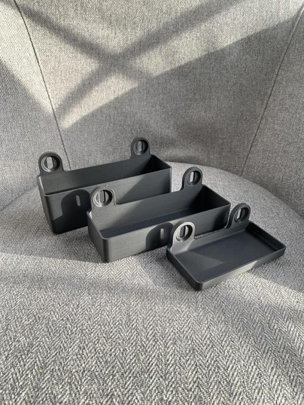 Skadis Bin/Shelf Set (Ikea)