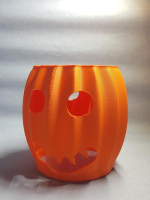 Halloween pumpkin lamp