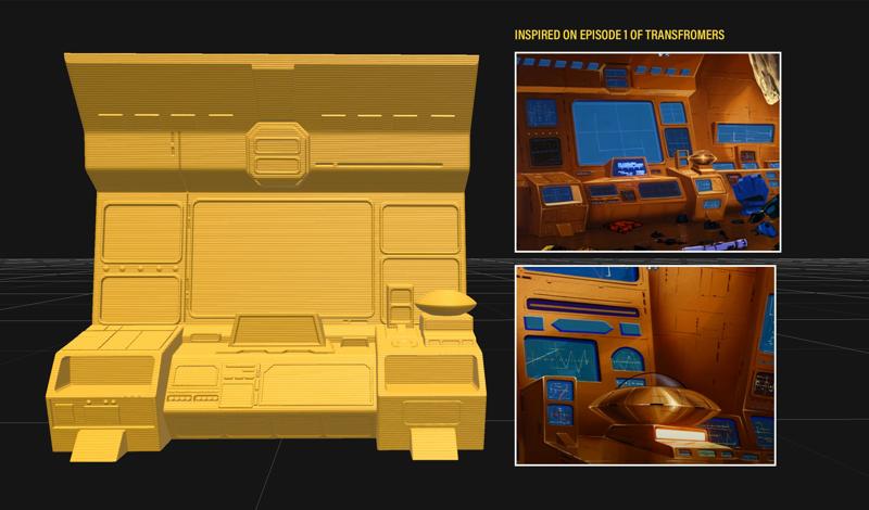 Cybertron Computer Teletraan 1