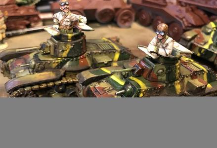 Japanese Ha Go Tank with open hatch