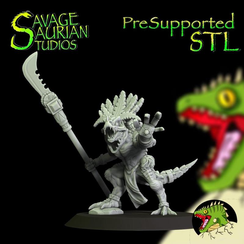 Iguanisaur General - Lizardmen