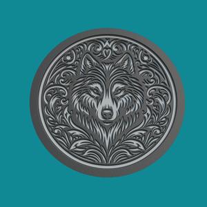 Wolf Medallion