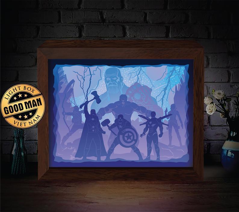 avengers lamp lightbox 