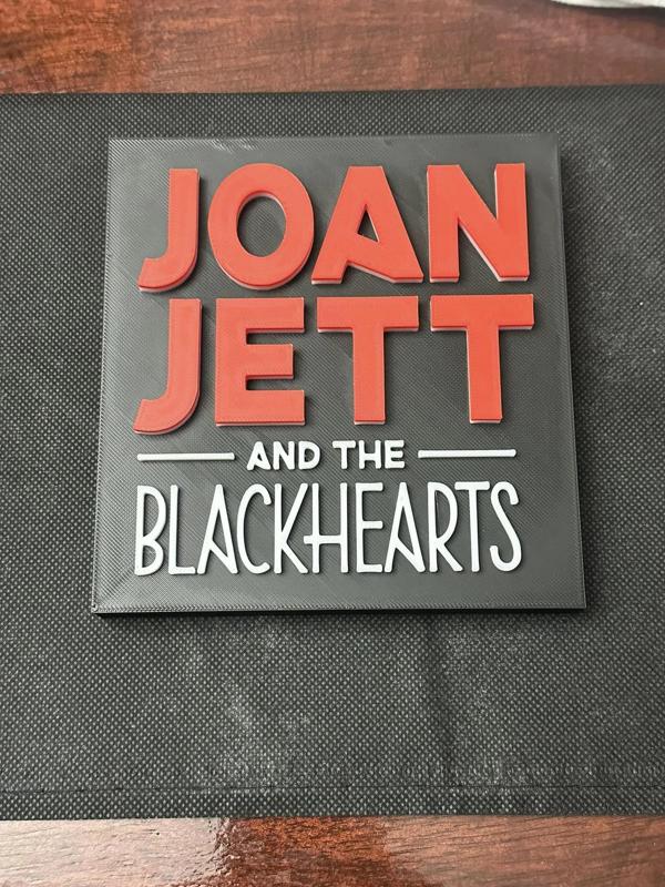 Joan Jett 80's Band Sign