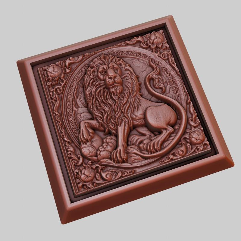 lion Animal 3D Model for CNC Router Laser & 3D Printer