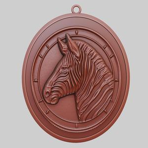Zebra Animal Pendant Zebra Animal Necklace for CNC Router Laser & 3D Printer