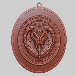 Snake Animal Pendant Snake Animal Necklace for CNC Router Laser & 3D Printer