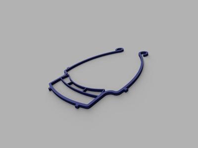 Holder for face shield