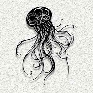 ocean jellyfish WALL ART HOME DECOR