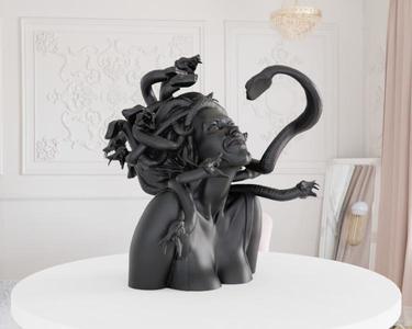 Medusa’s Serpentine Jewelry Holder