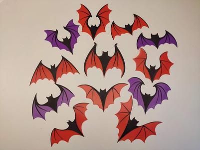Vampiric Two Layer Bat Collection