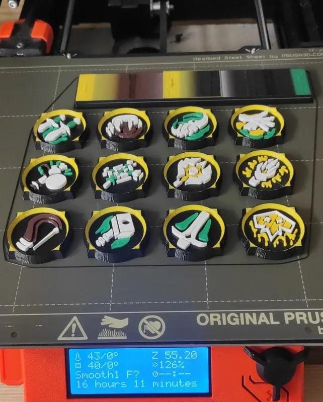 World of Warcraft Class Icon key rings