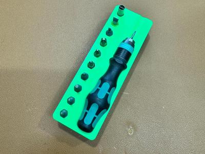 Gridfinity Tool holder WERA 813R
