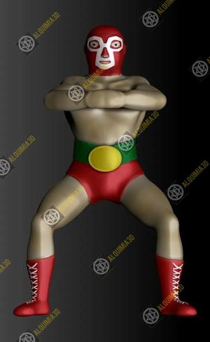 wrestler bottle opener