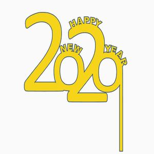 Happy New Year 2020 mask