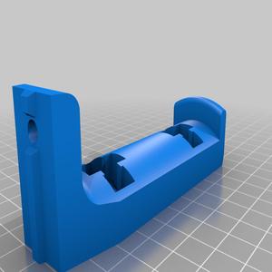 Aluminium profile (2020, 2040) 80mm spool holder