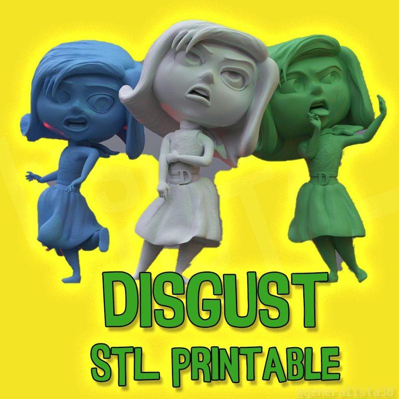 Disgust from Inside Out Printable