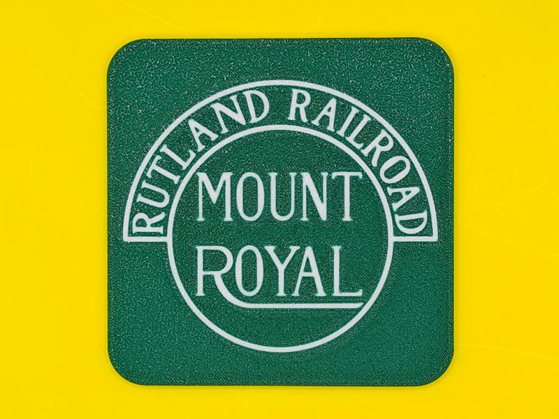 Rutland Railroad Mount Royal Coasters