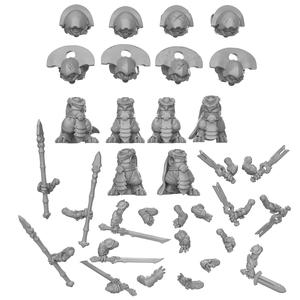 Mousle Black Executioners Multipart Kit (pre Supported) (S)