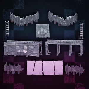 MrModulork's Fortress - Barricades Kit
