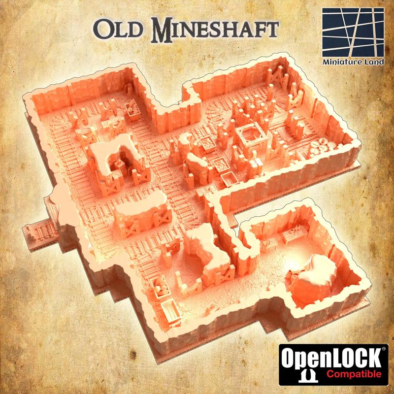 Old Mineshaft - Tabletop Terrain - 28 MM