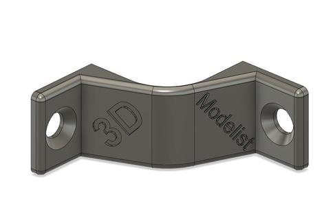20mm Conduit 90 degree fixing Bracket v1
