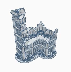 Gothic Ruined Building 44 GR044
