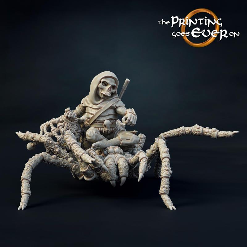 Goblin Spider Rider Netter - Presupported